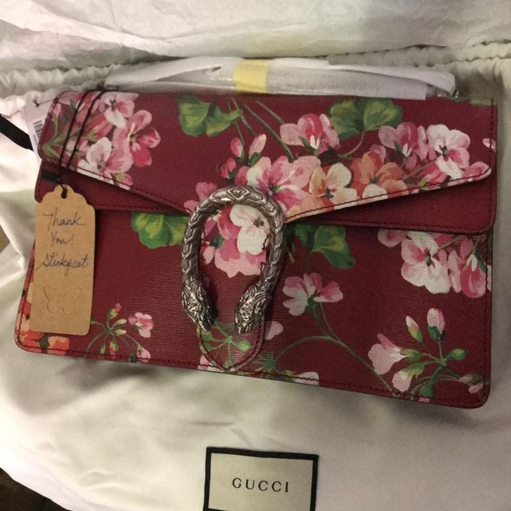 Gucci Dionysus Blooms Small Shoulder Bag